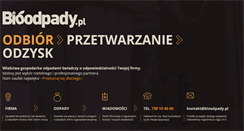 Desktop Screenshot of bioodpady.pl