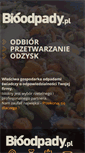 Mobile Screenshot of bioodpady.pl
